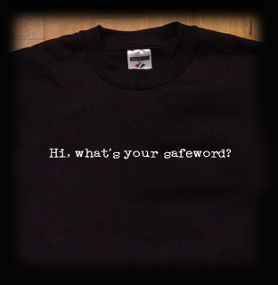 safeword t shirt